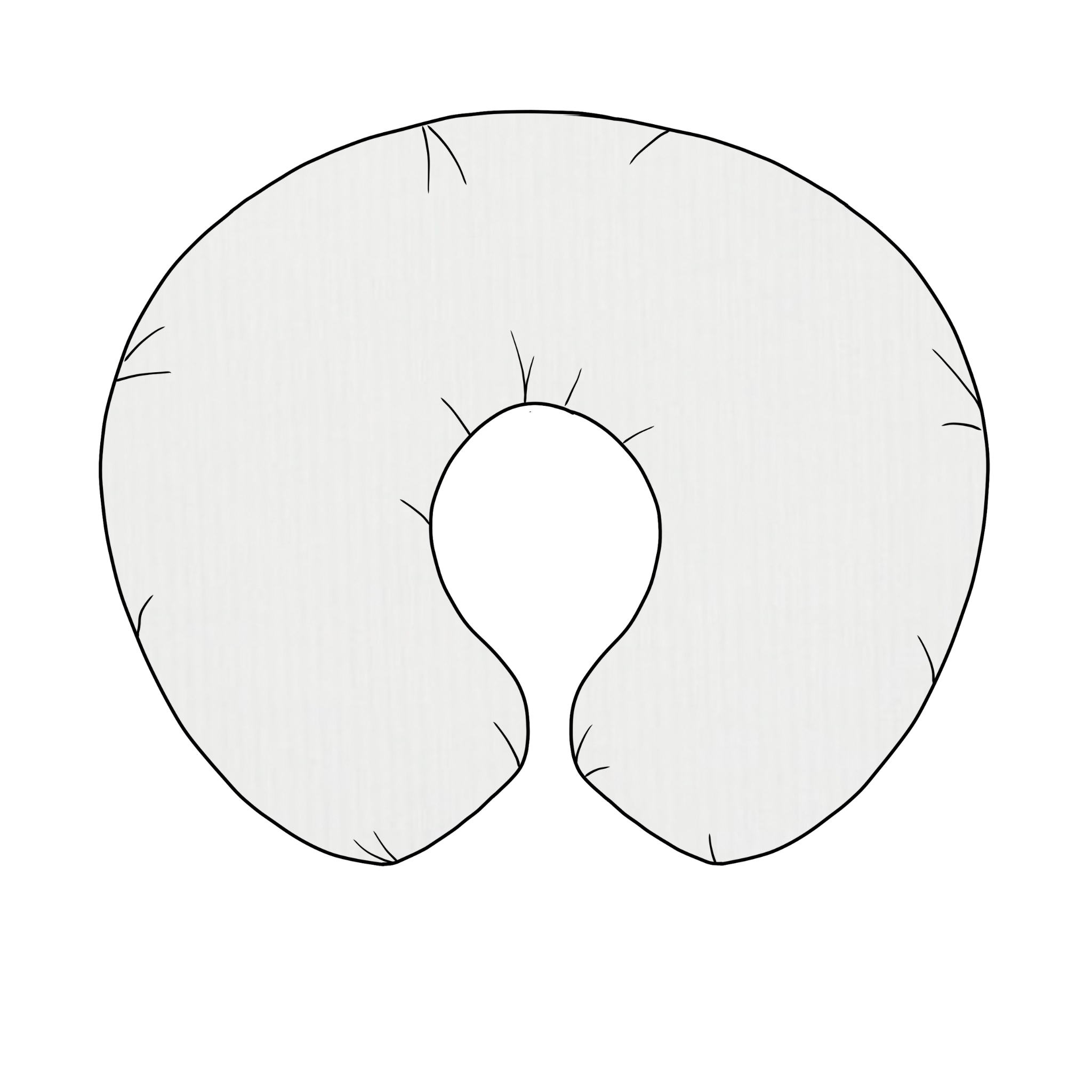 Pearl Ribbed Nursing Pillow Cover