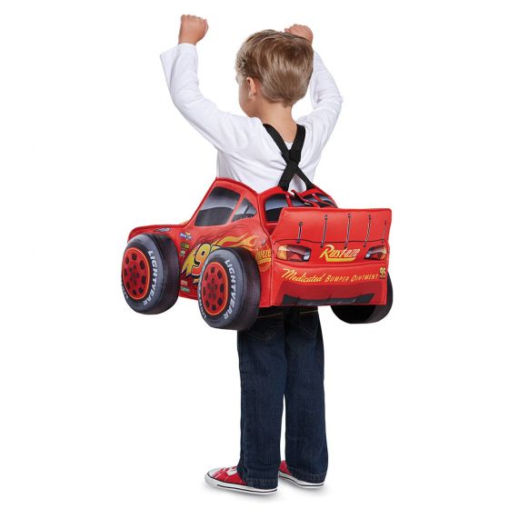 Toddlers/Kids Disney Pixar's Cars Lightning McQueen 3D Ride-In Costume