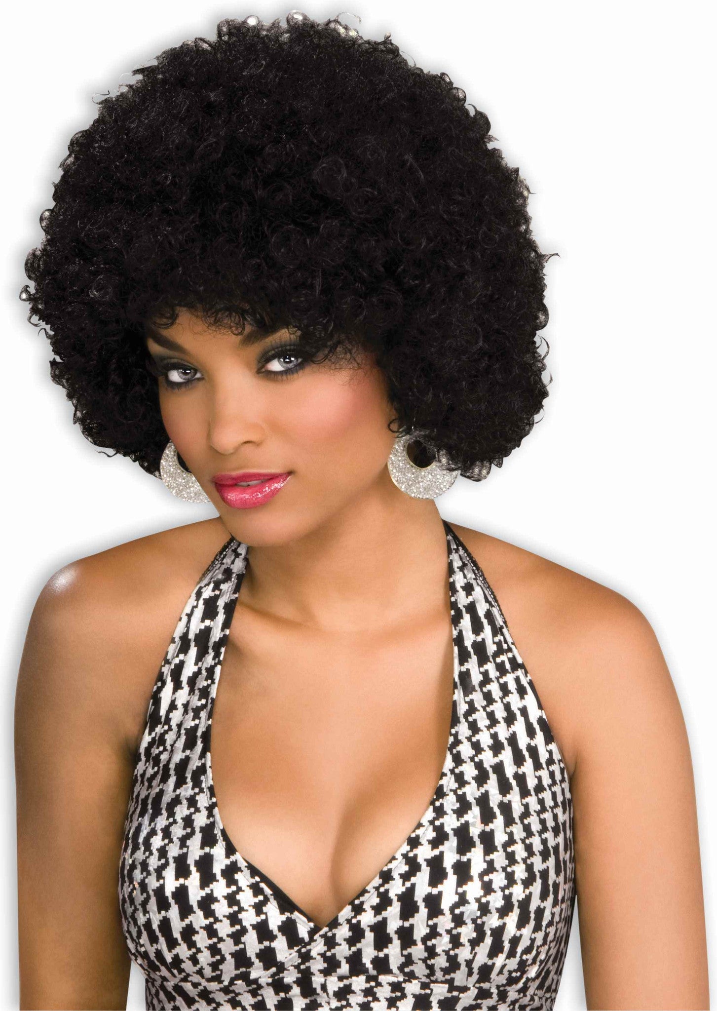 Black Afro Clown Wig