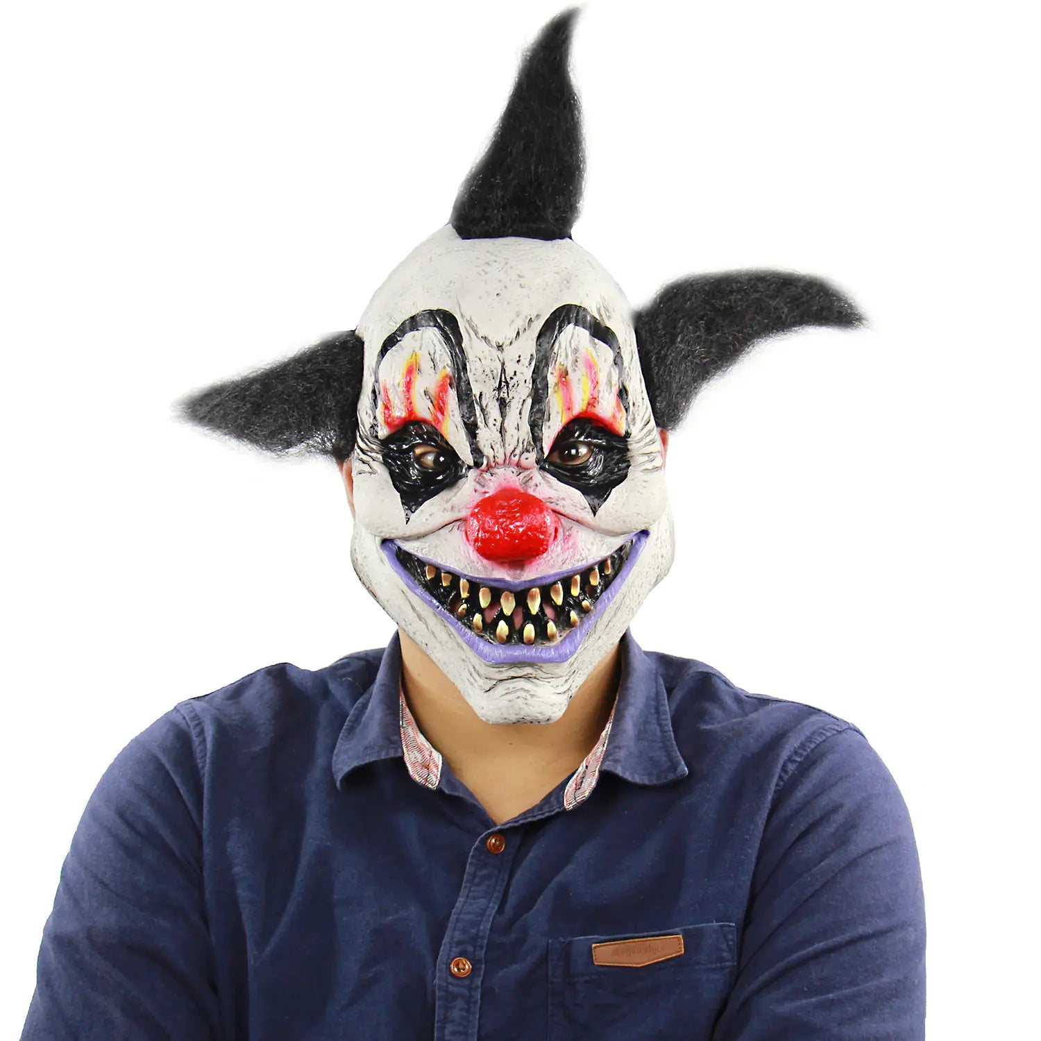 Spooky Latex Clown Masks for Halloween