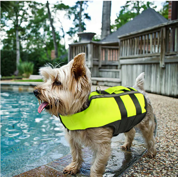 Inflatable Pet Life Preserver for Dog Pool Safety Vest