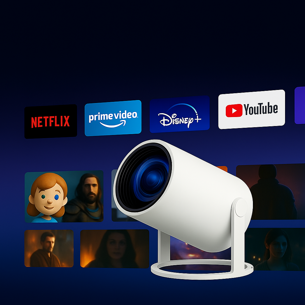 Portable Projector - Bluetooth 5.0