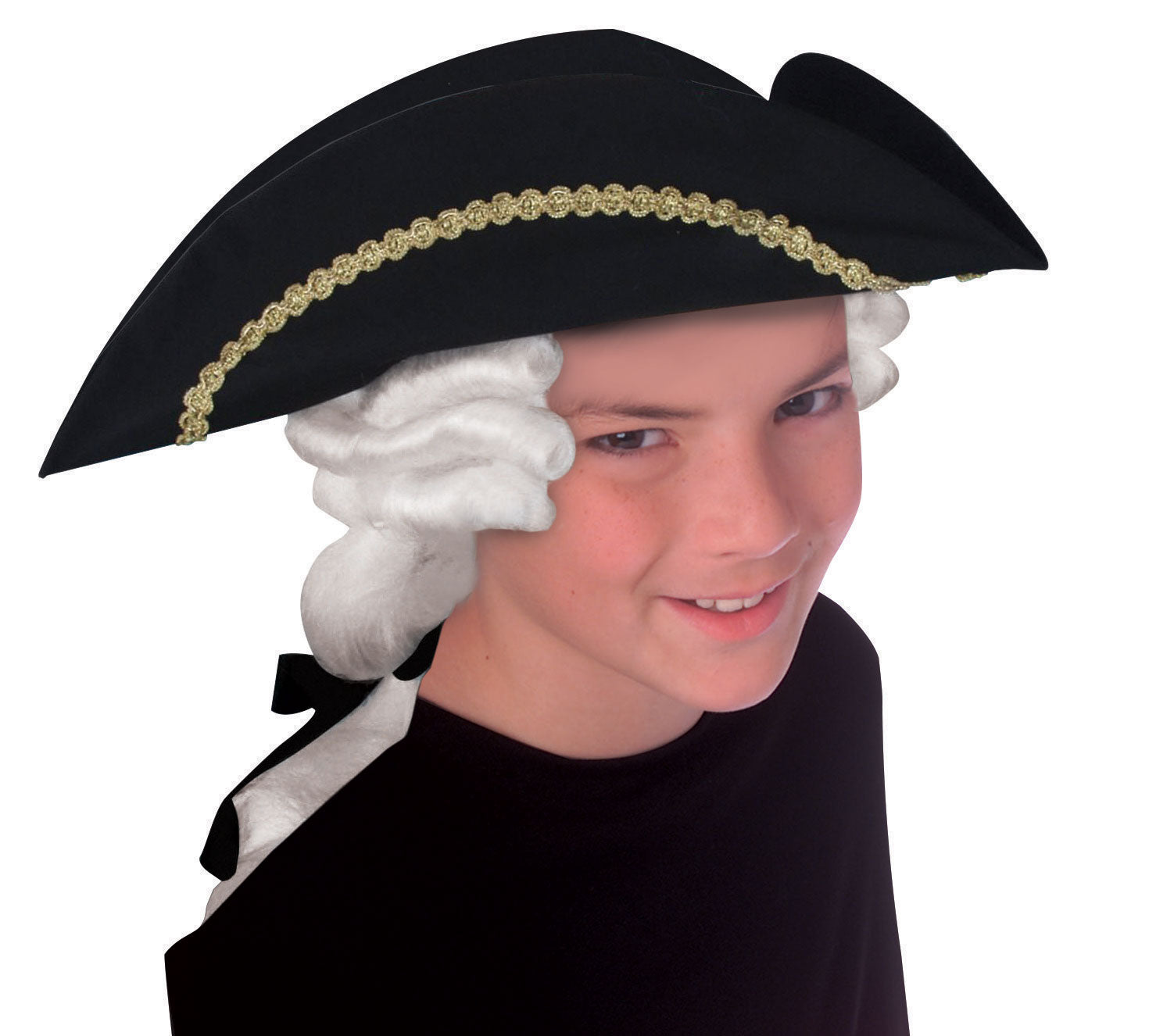 Costume Hats George Washington Hat/Wig Childs