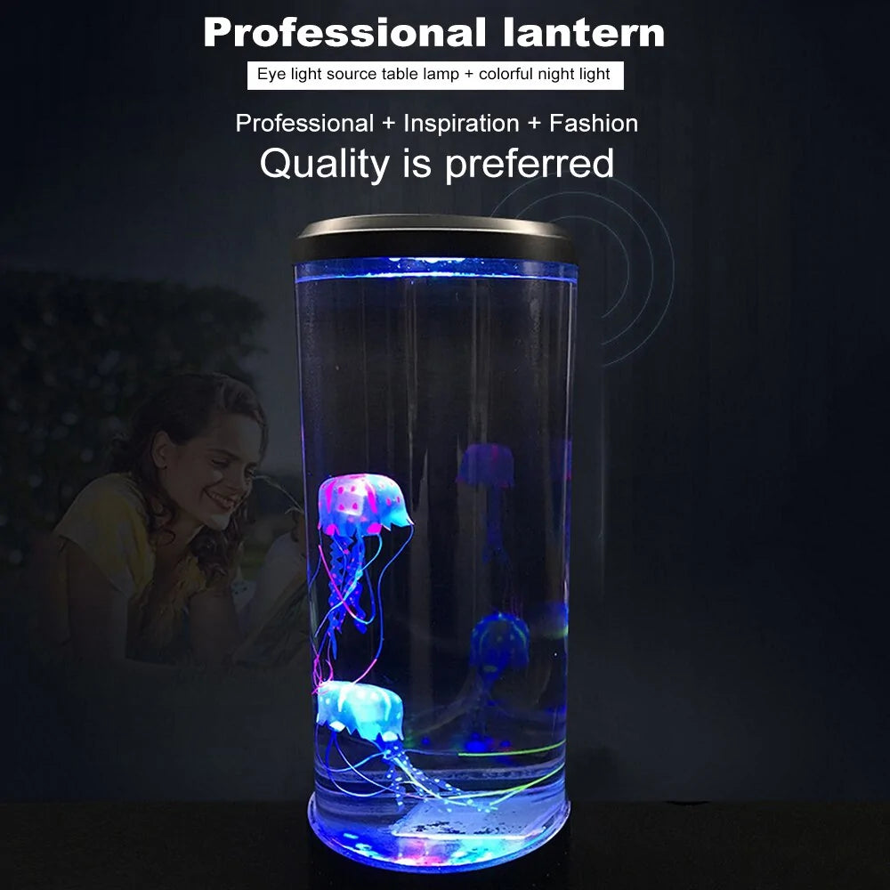 Soothing LED Jellyfish Light Display