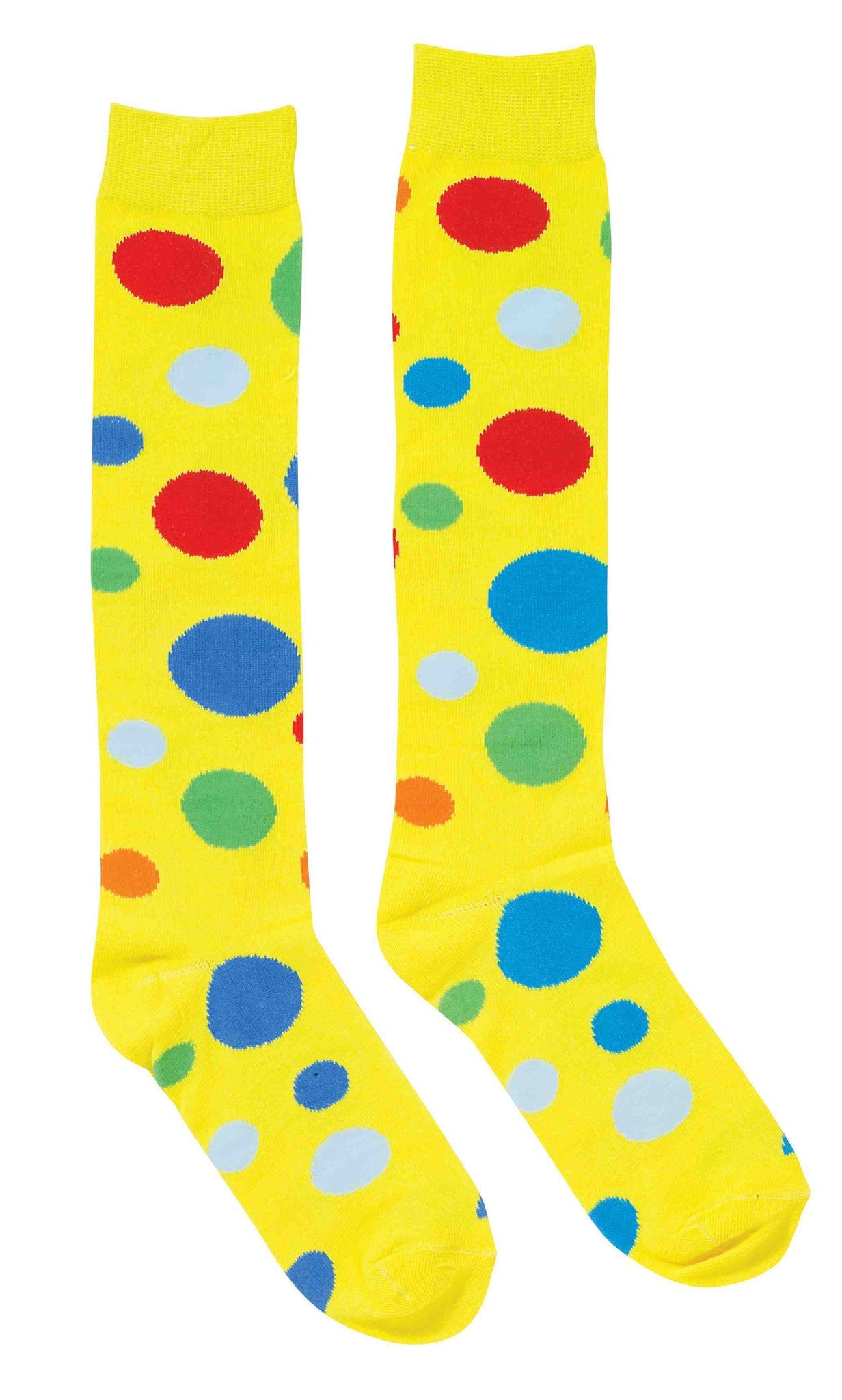 Polka Dot Clown Costume Socks