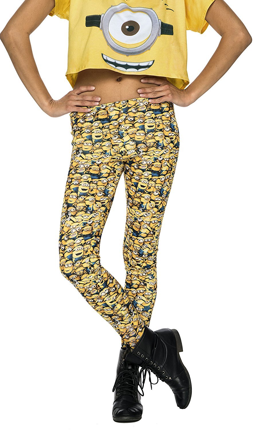 Despicable Me Minions Costume Leggings Tights Stockings