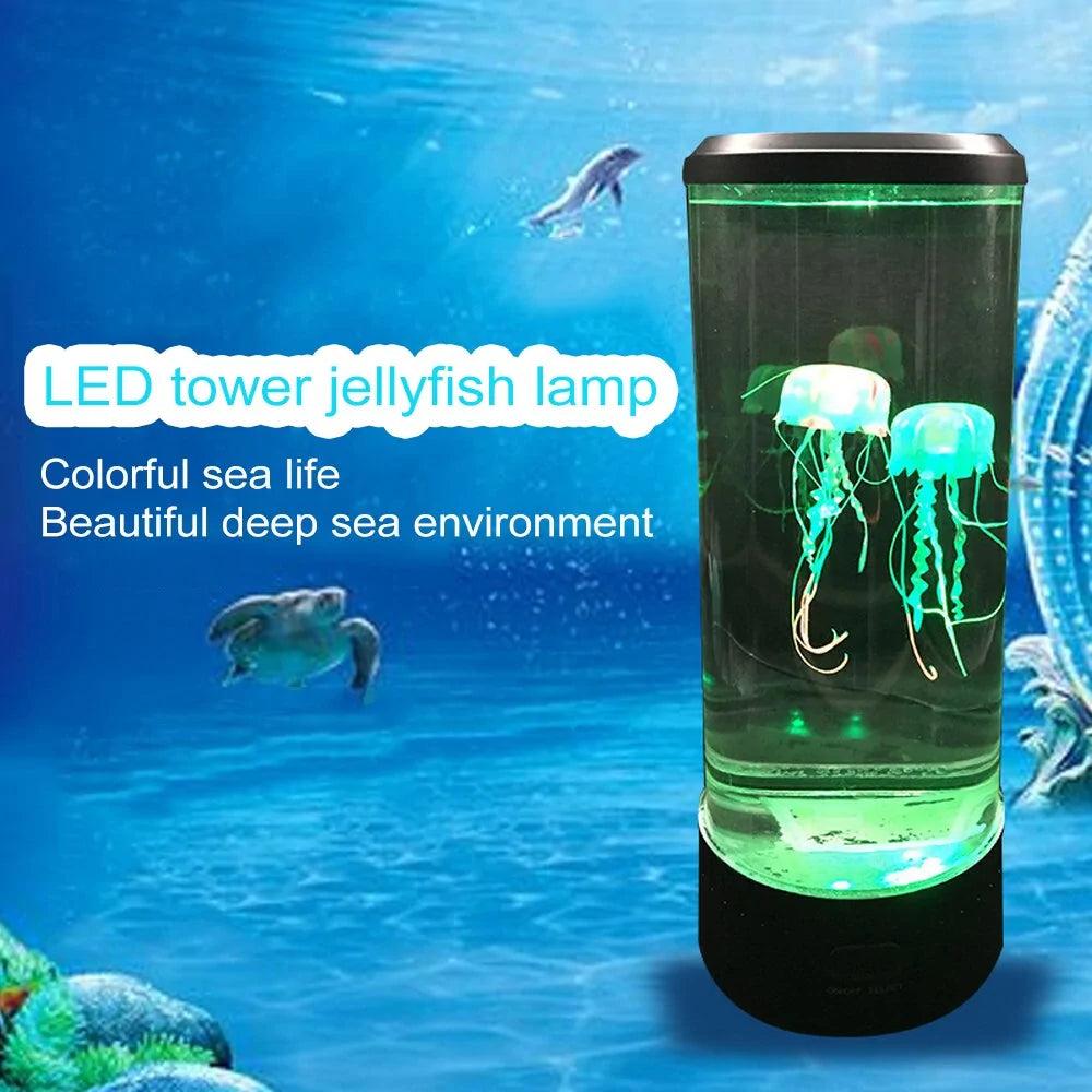 Soothing LED Jellyfish Light Display