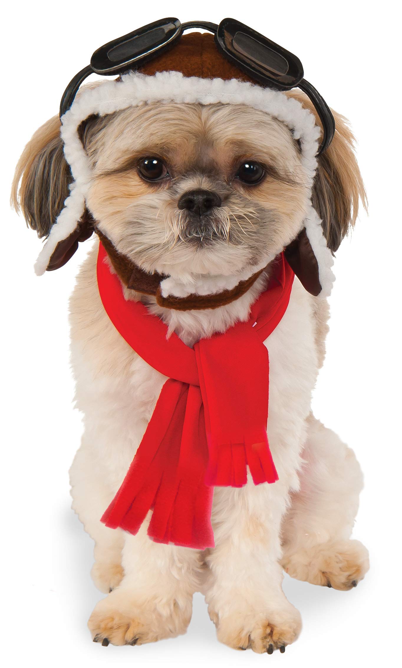 Pets Aviator Hat and Scarf Costume Accessory Set