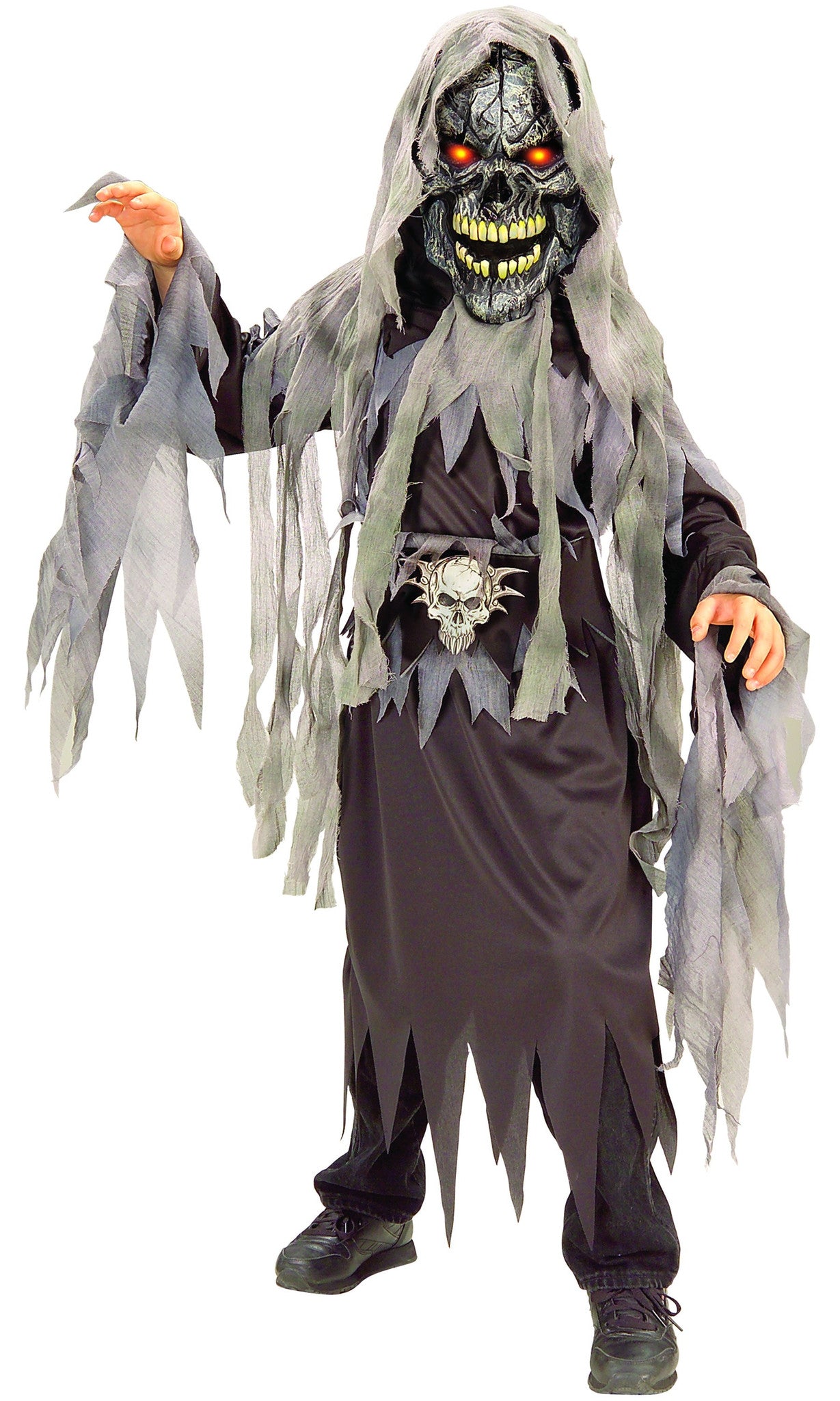 Boys Evil Eyes Skull Costume