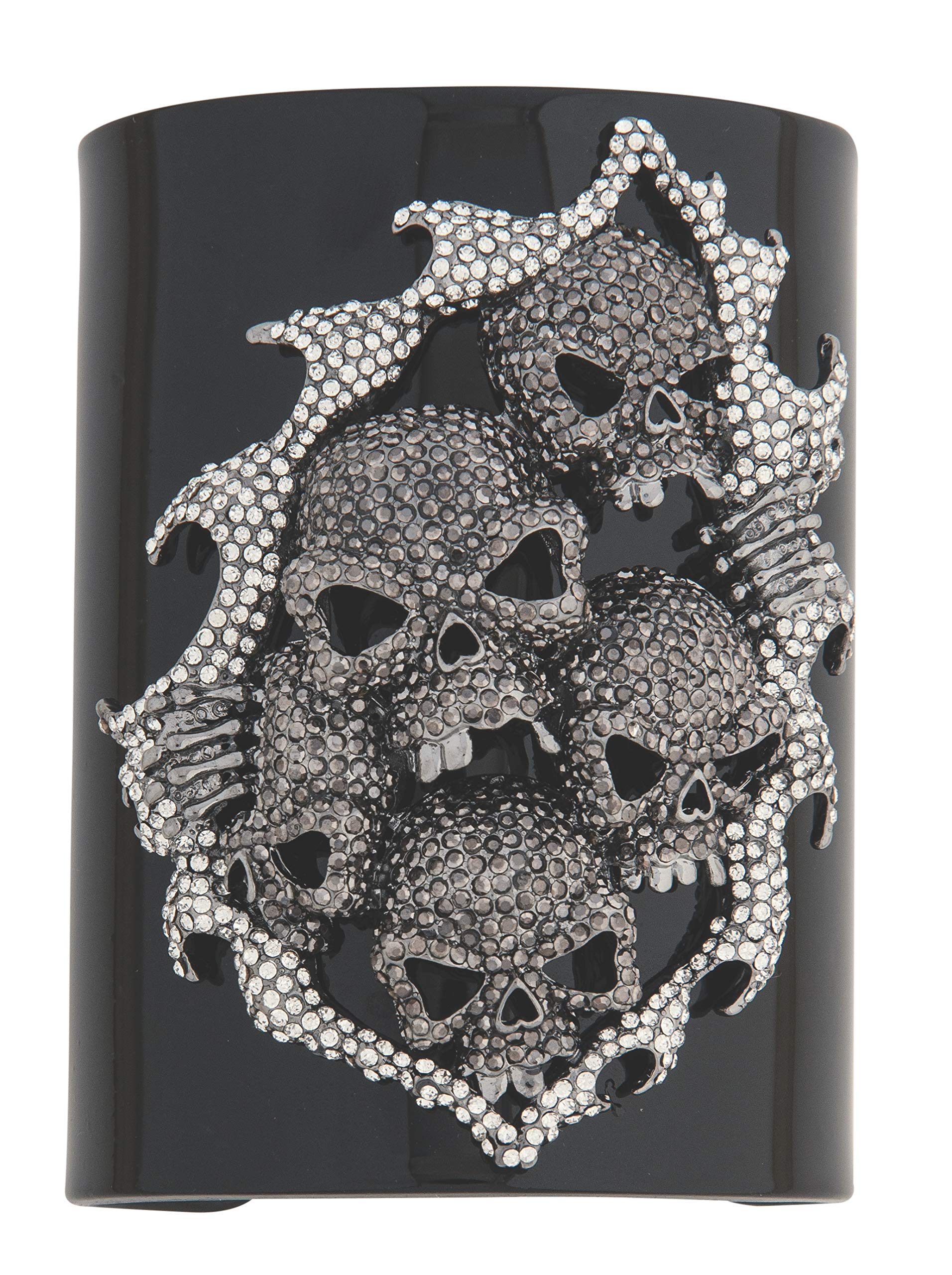 Wicked Gems Skull Cuff Costume Jewelry Accessory