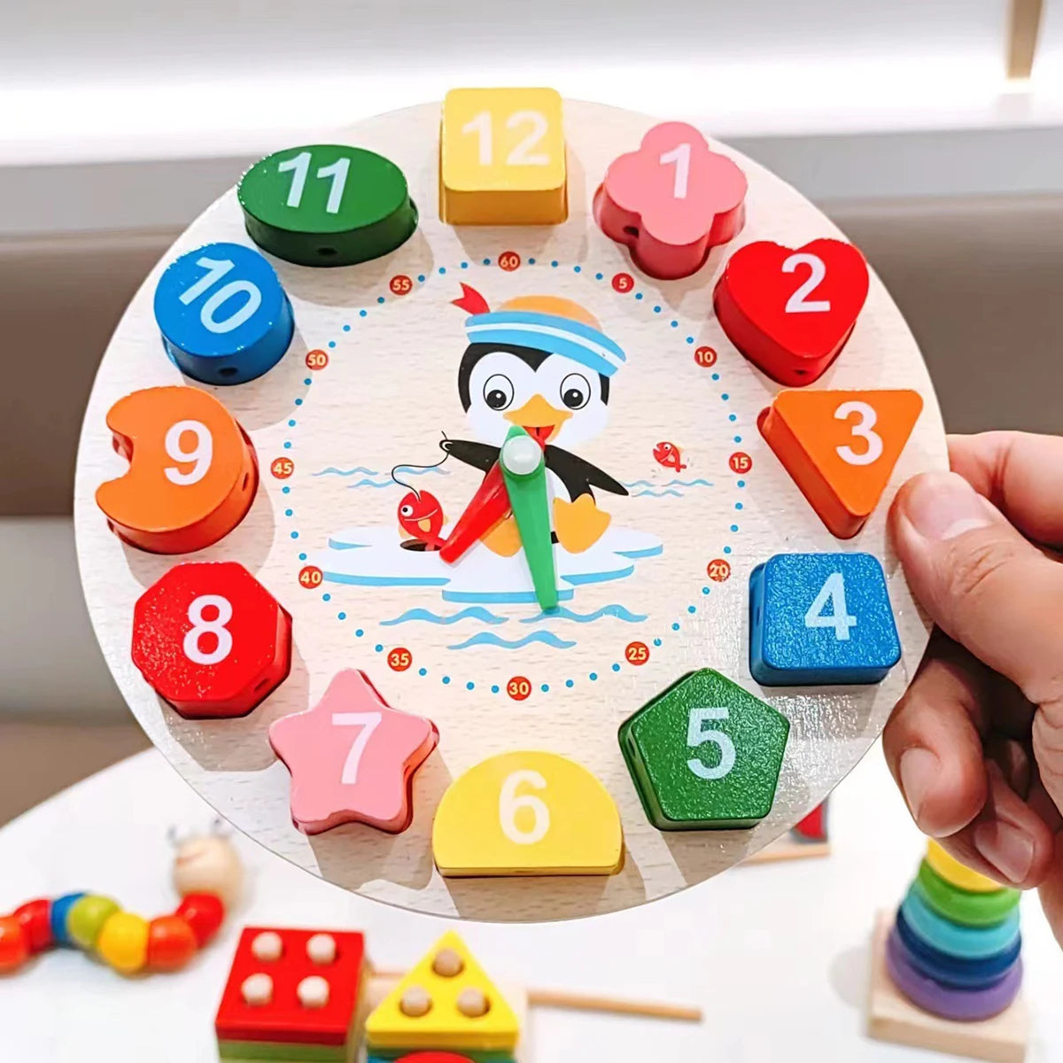Montessori Wooden Educational Toys, Puzzle, Games for Early Development