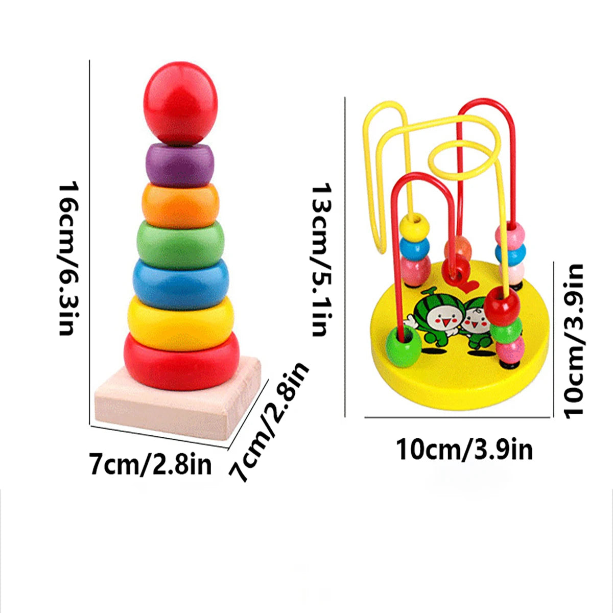 Montessori Wooden Educational Toys, Puzzle, Games for Early Development