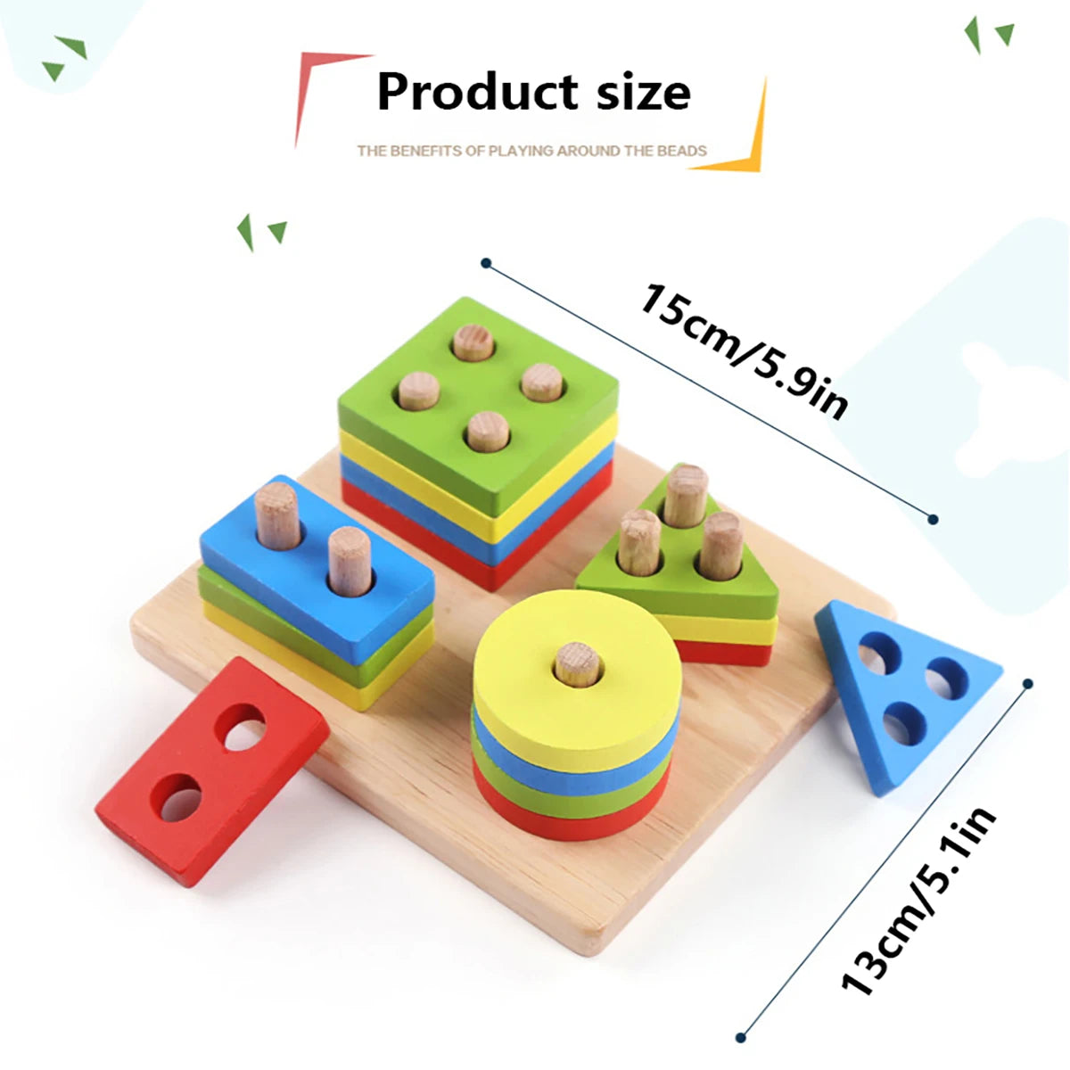 Montessori Wooden Educational Toys, Puzzle, Games for Early Development