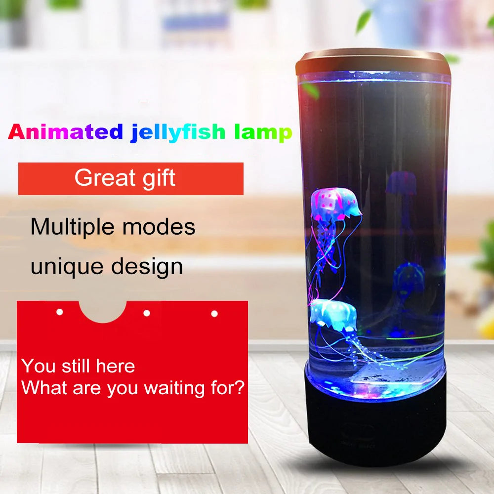 Soothing LED Jellyfish Light Display