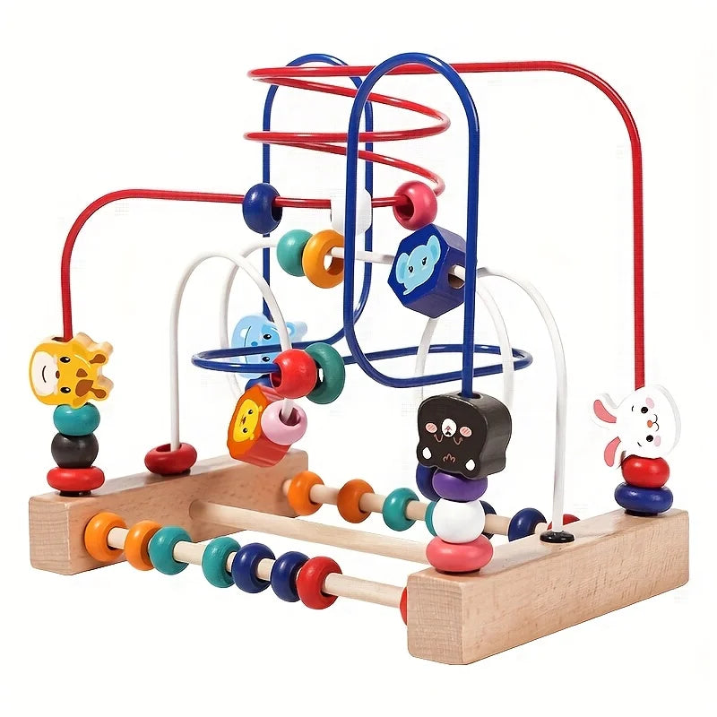 Montessori Wooden Educational Toys – Early Learning Puzzles & Games for Babies and Toddlers (0–3 Years)