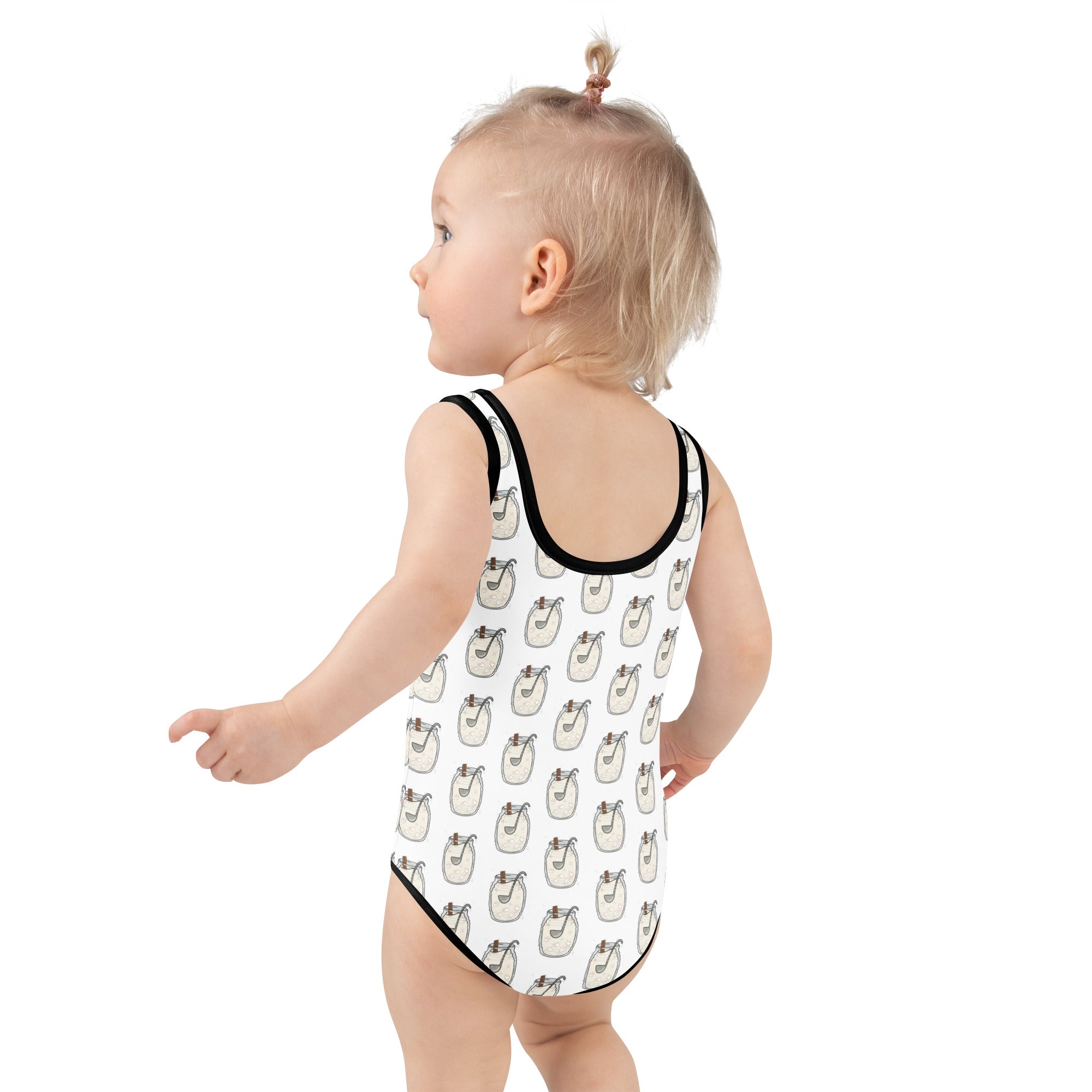 All-Over Print Kids Agua Fresca  Swimsuit