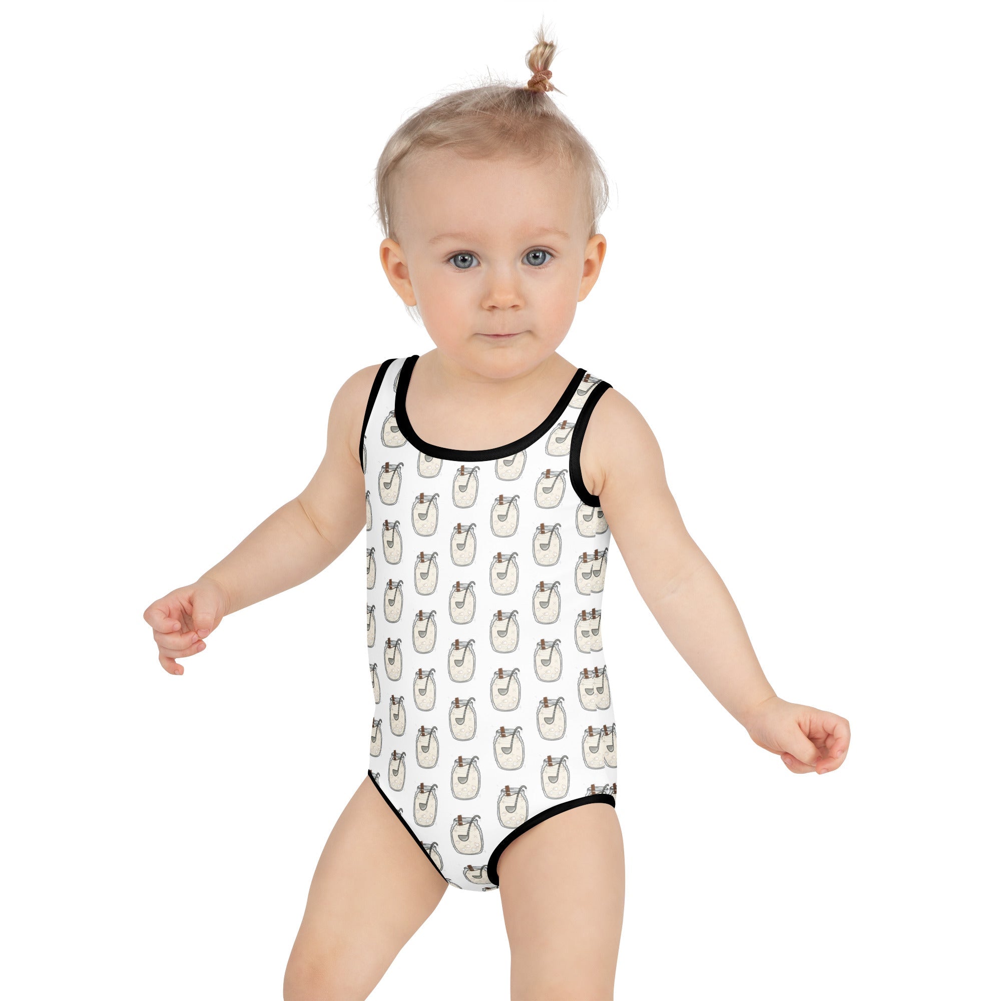 All-Over Print Kids Agua Fresca  Swimsuit