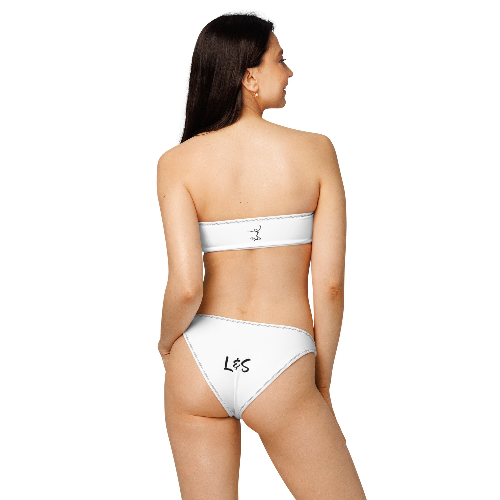 Mango Recycled bandeau bikini