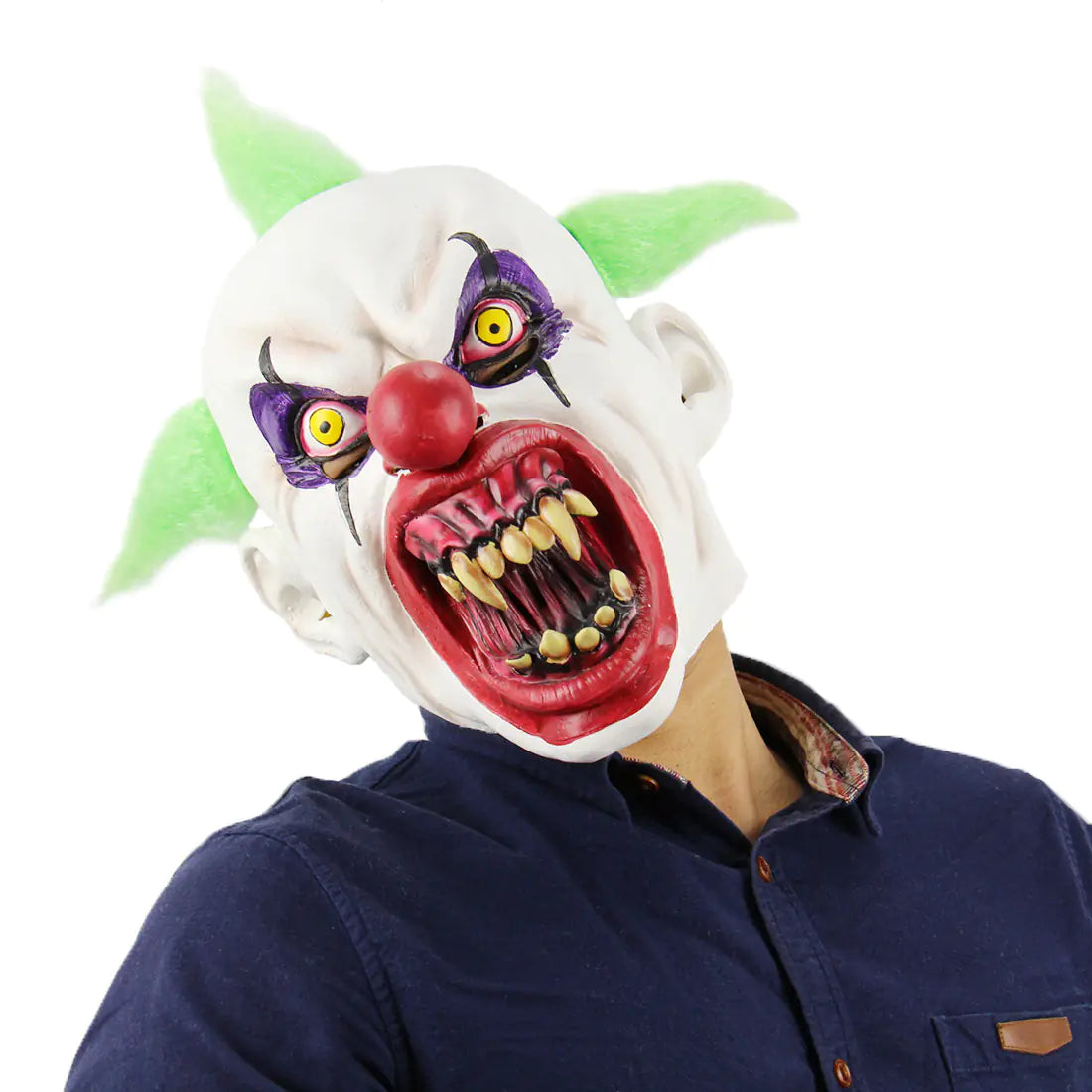 Spooky Latex Clown Masks for Halloween