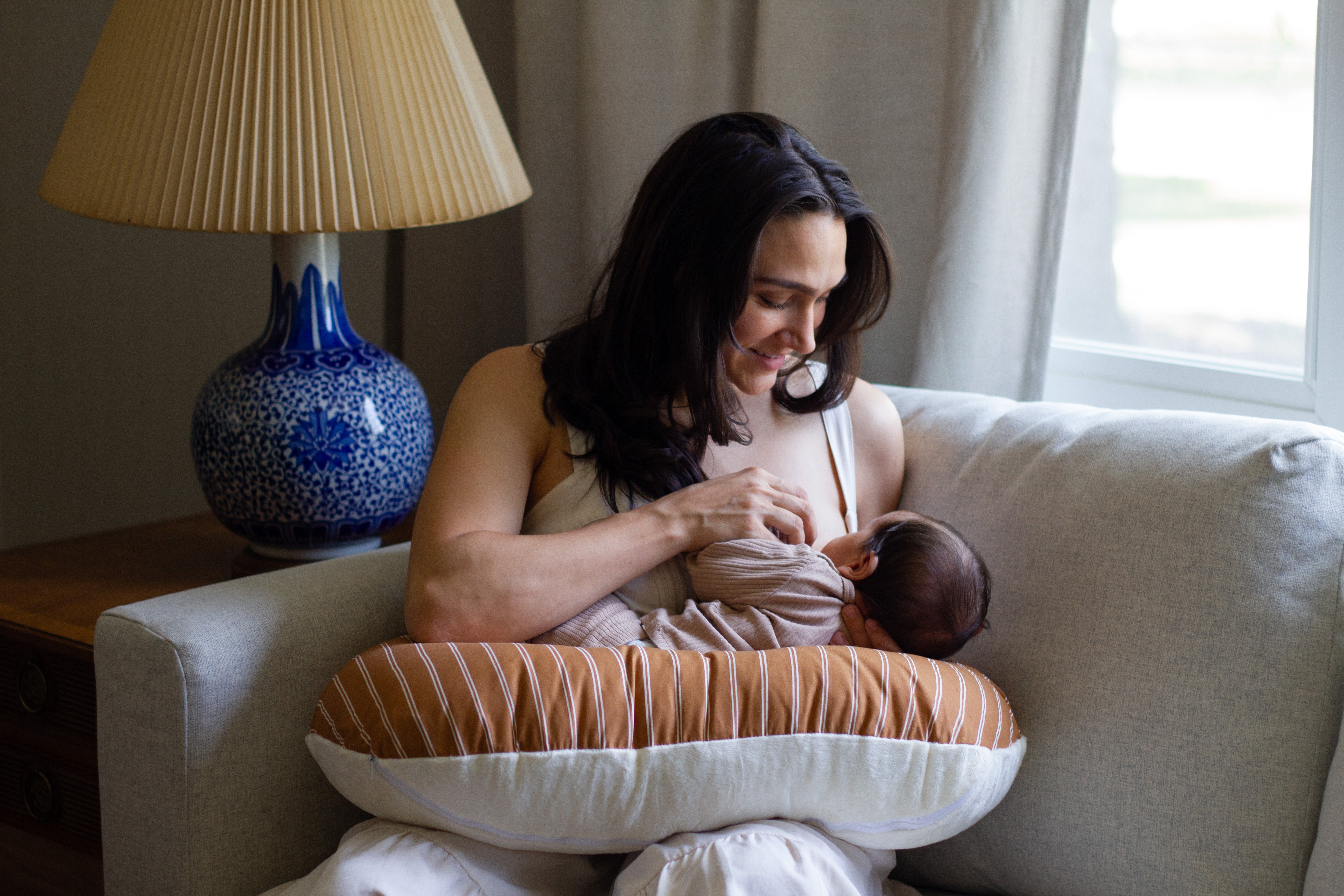 Sandstone Nursing Pillow Cover