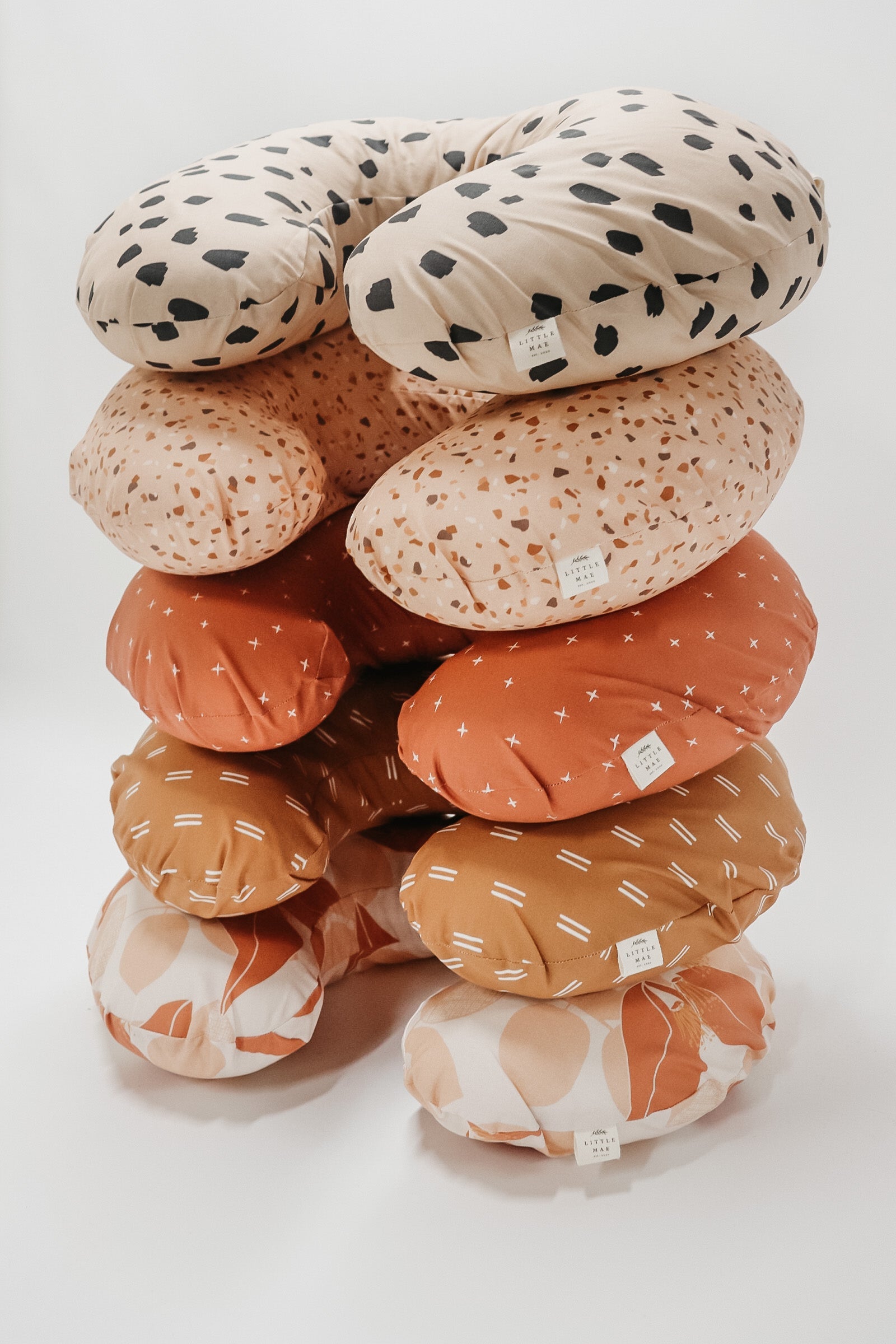 Caramel Dash Nursing Pillow Cover