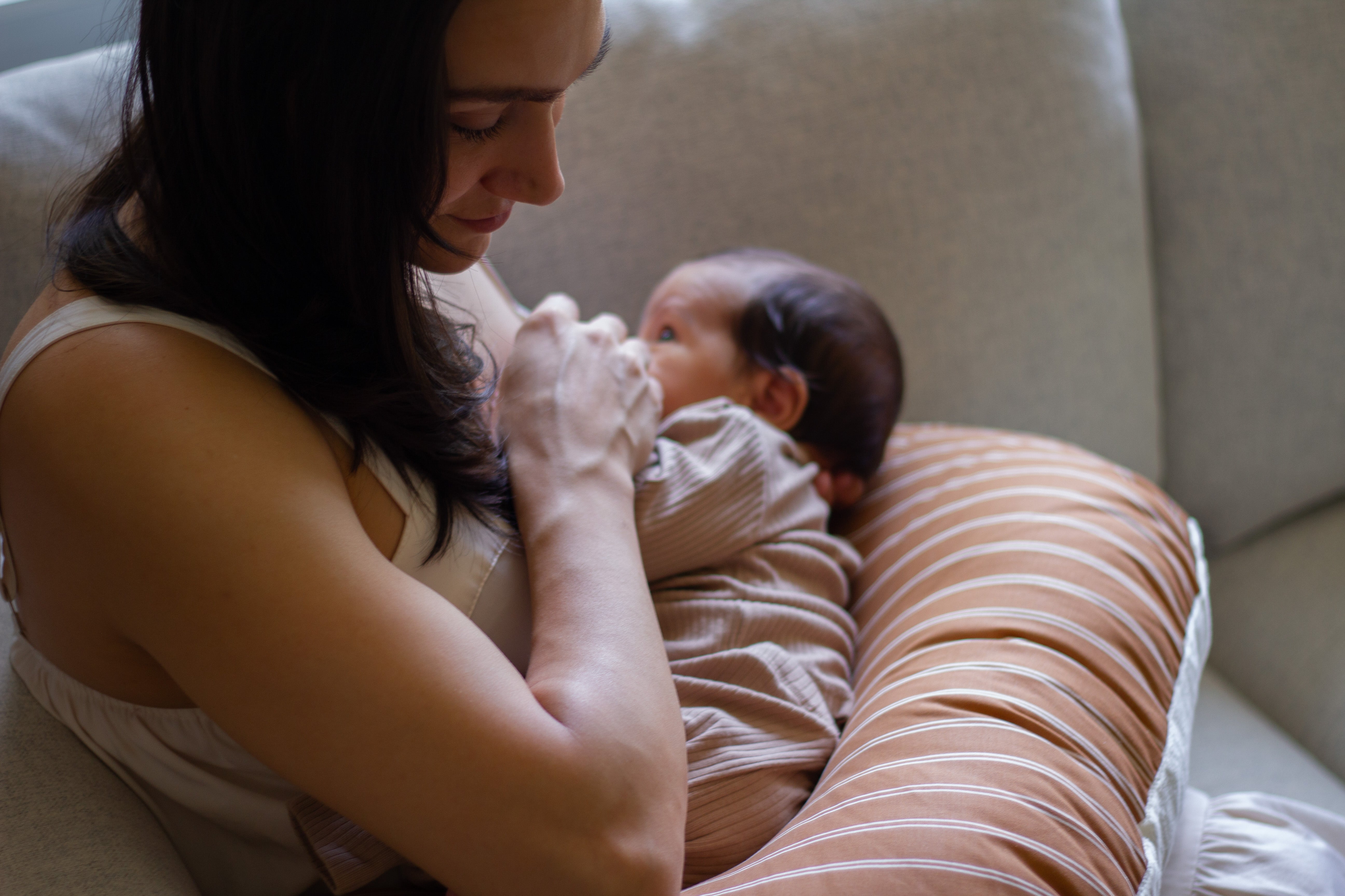 Sandstone Nursing Pillow Cover