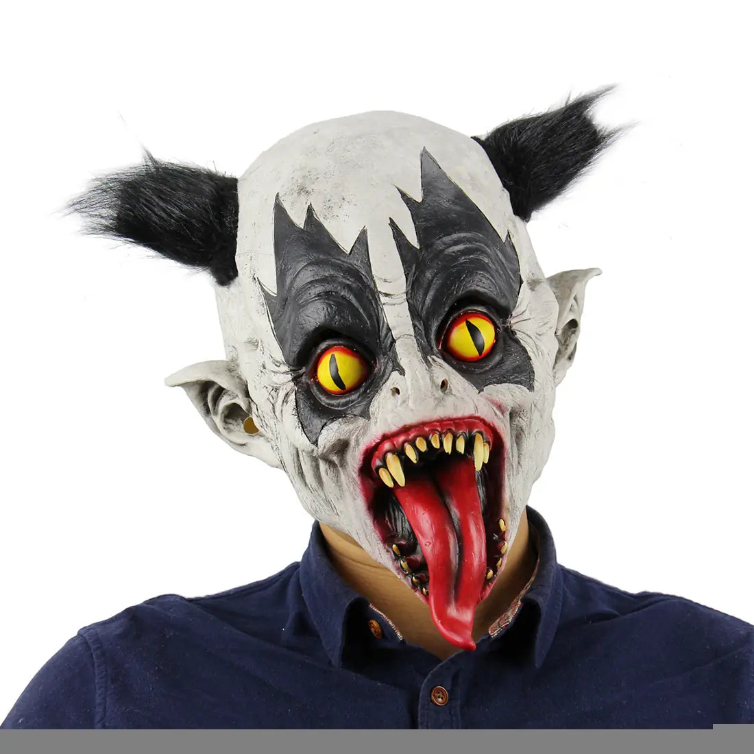 Spooky Latex Clown Masks for Halloween
