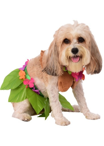Pets Hawaiian Hula Girl Costume
