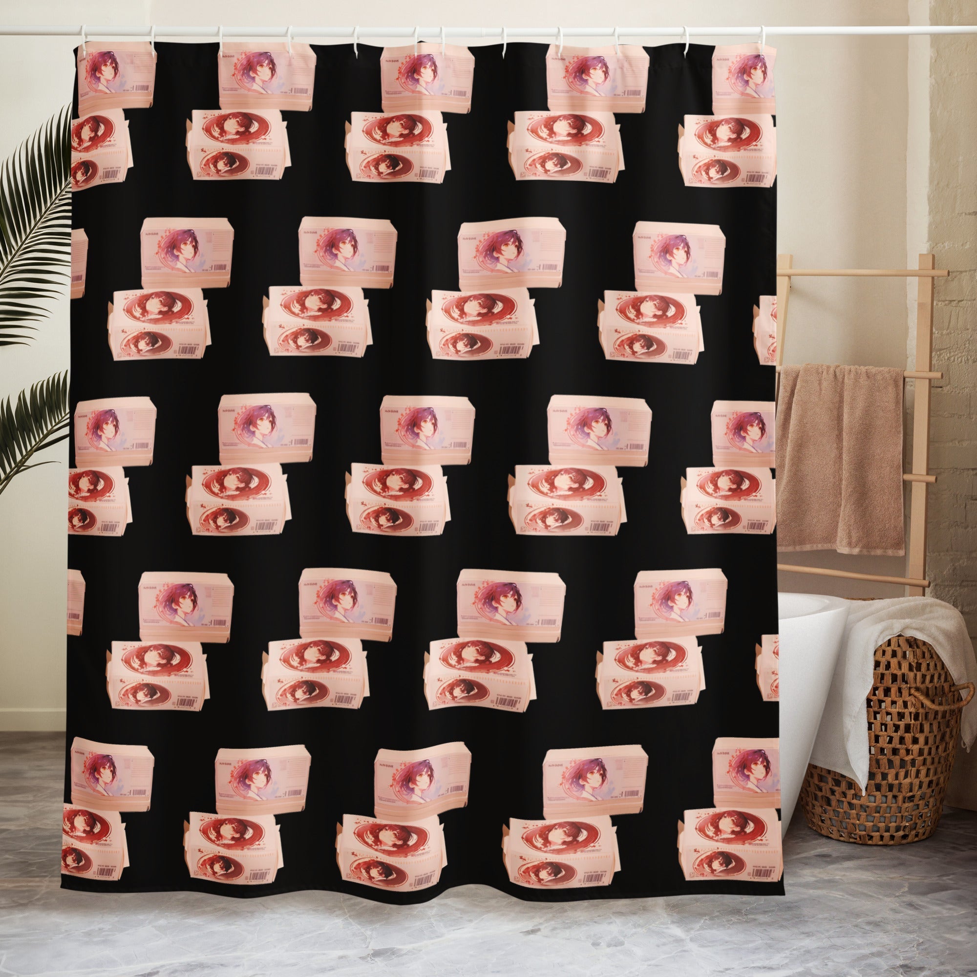 Anime Shower curtain