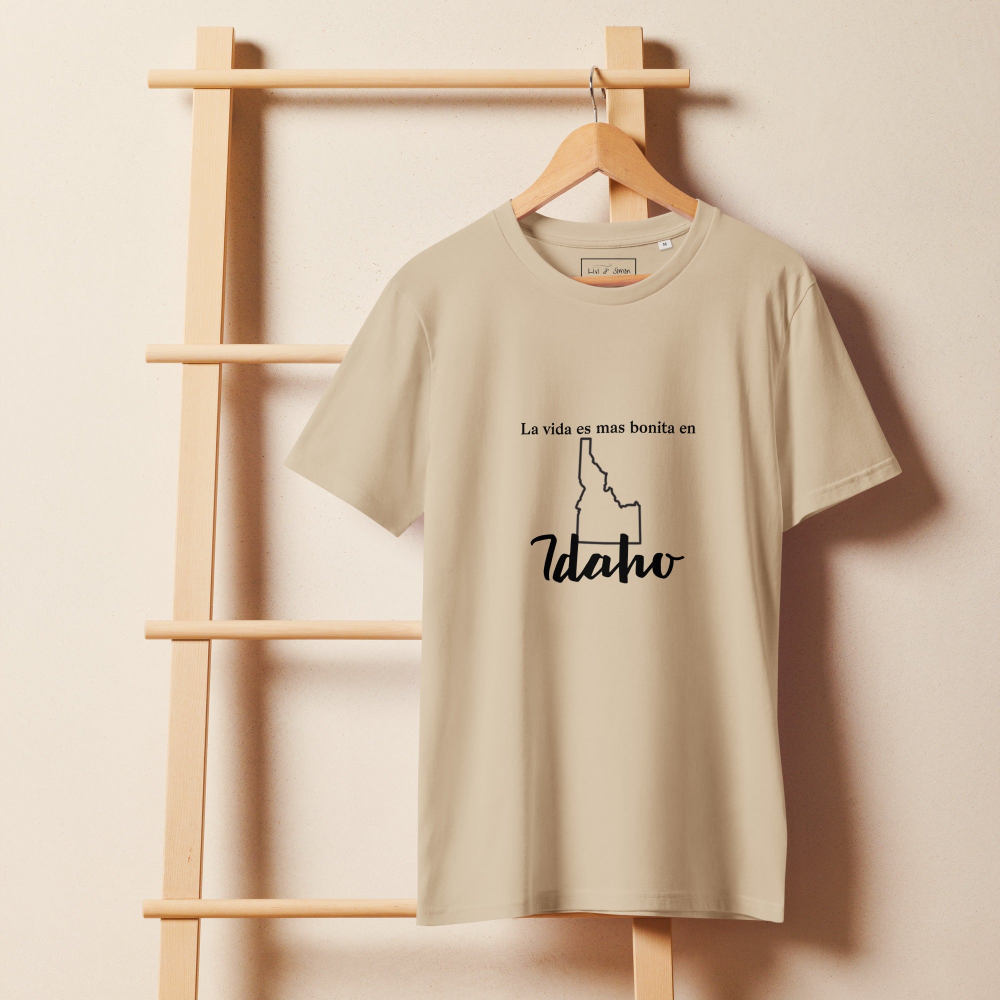 Idaho Unisex organic mid-light t-shirt