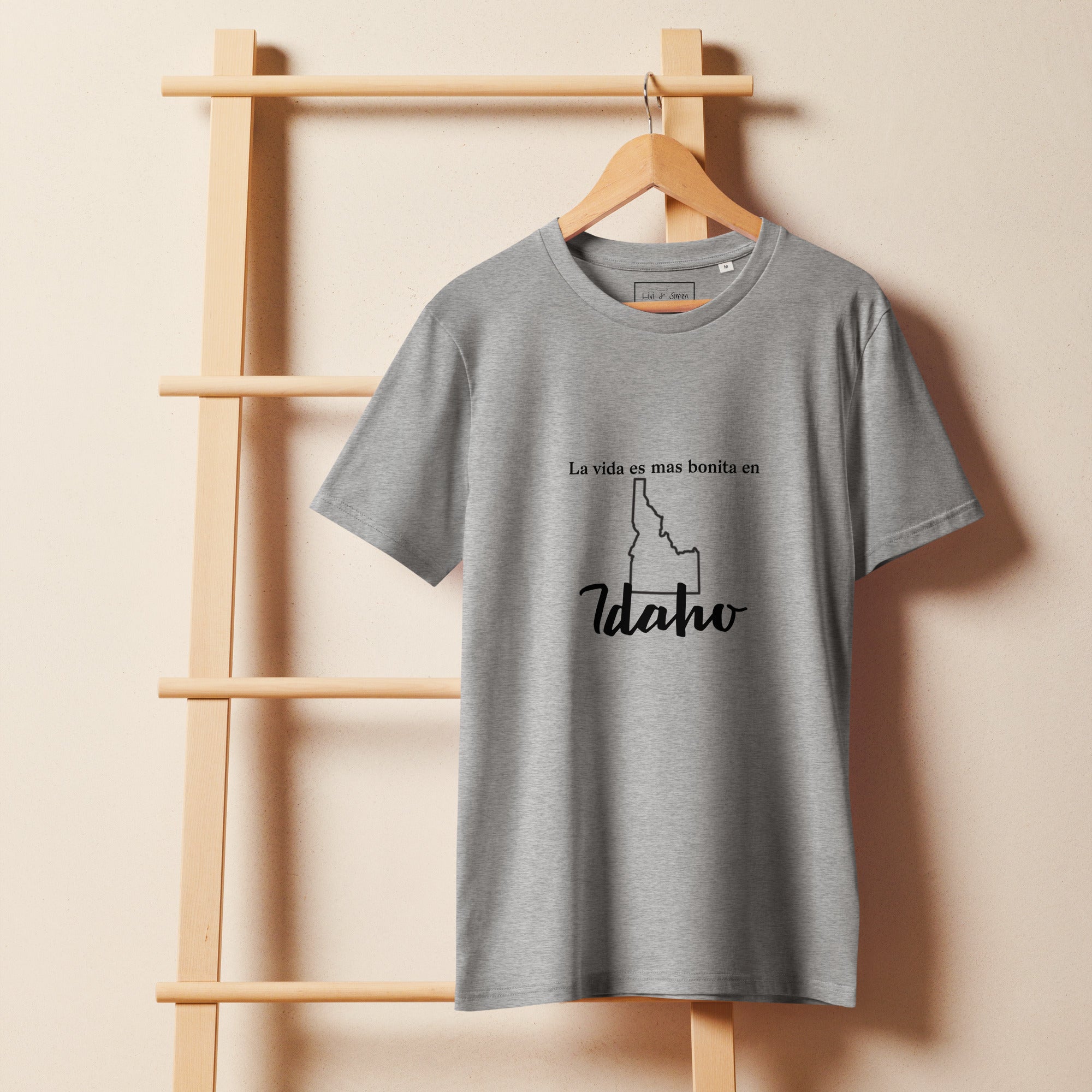 Idaho Unisex organic mid-light t-shirt