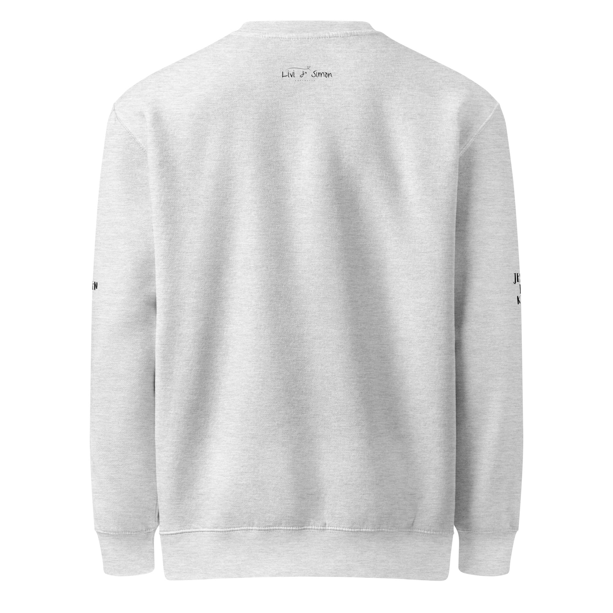 Faith n Coffee premium crew neck sweatshirt