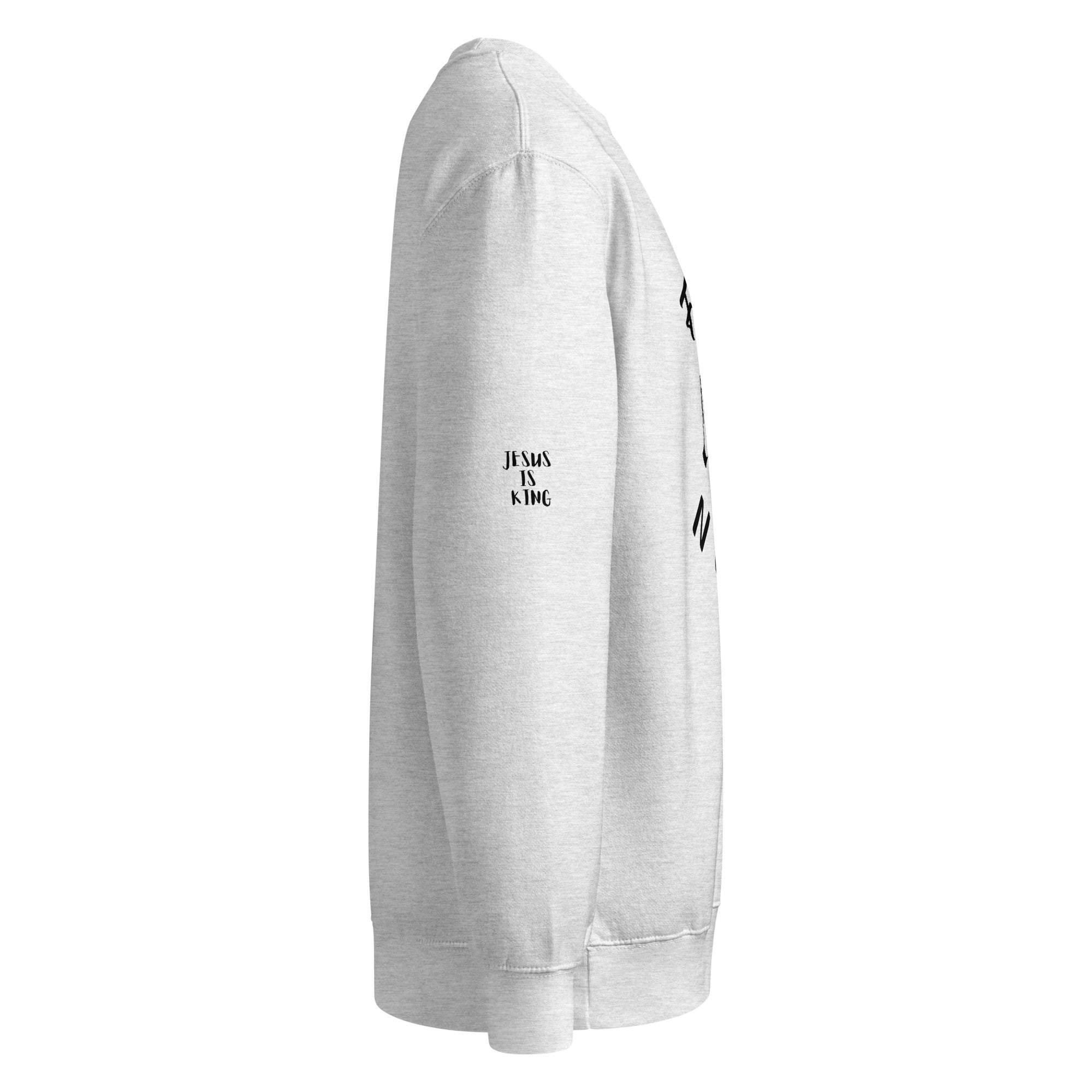 Faith n Coffee premium crew neck sweatshirt