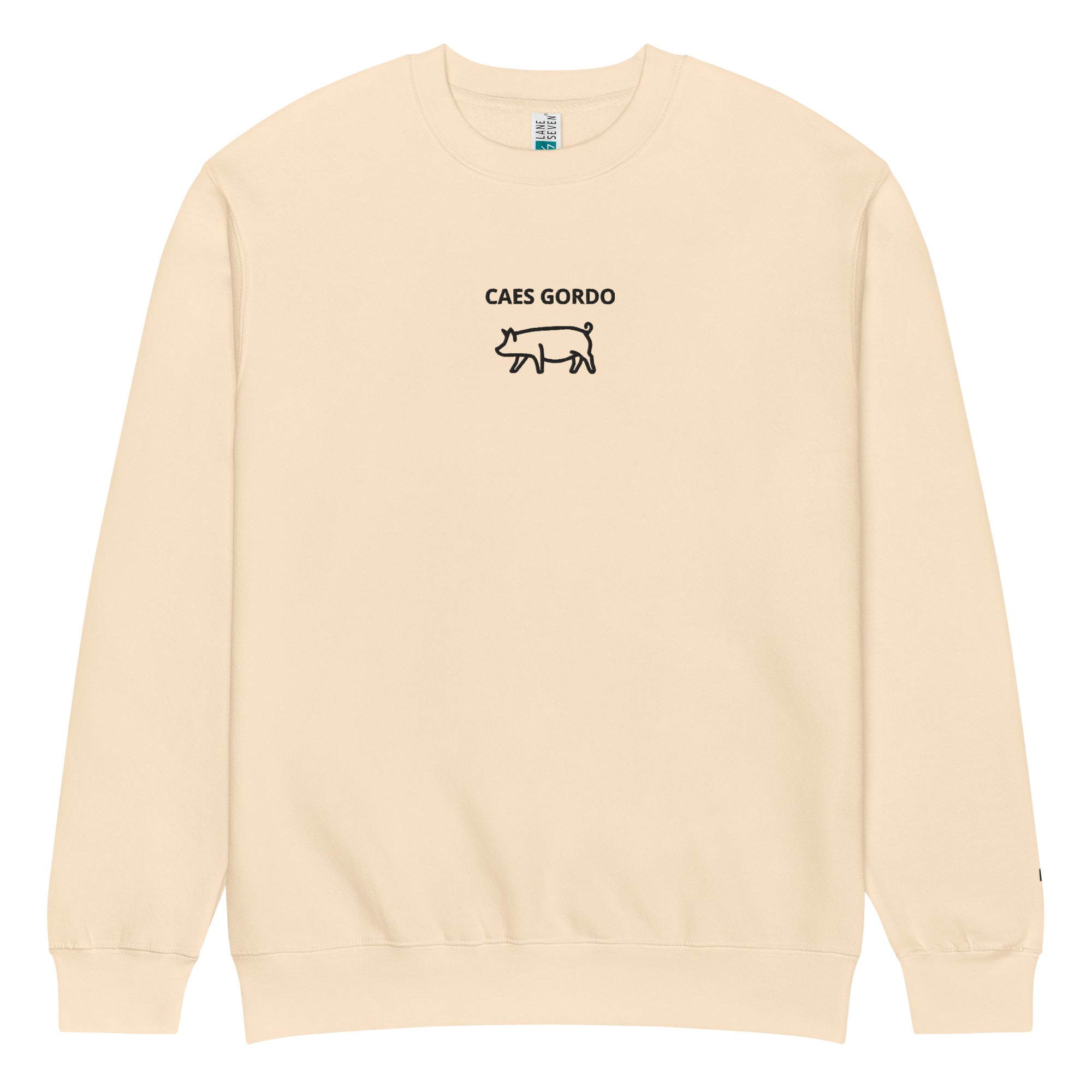 Caes Gordo premium crew neck sweatshirt