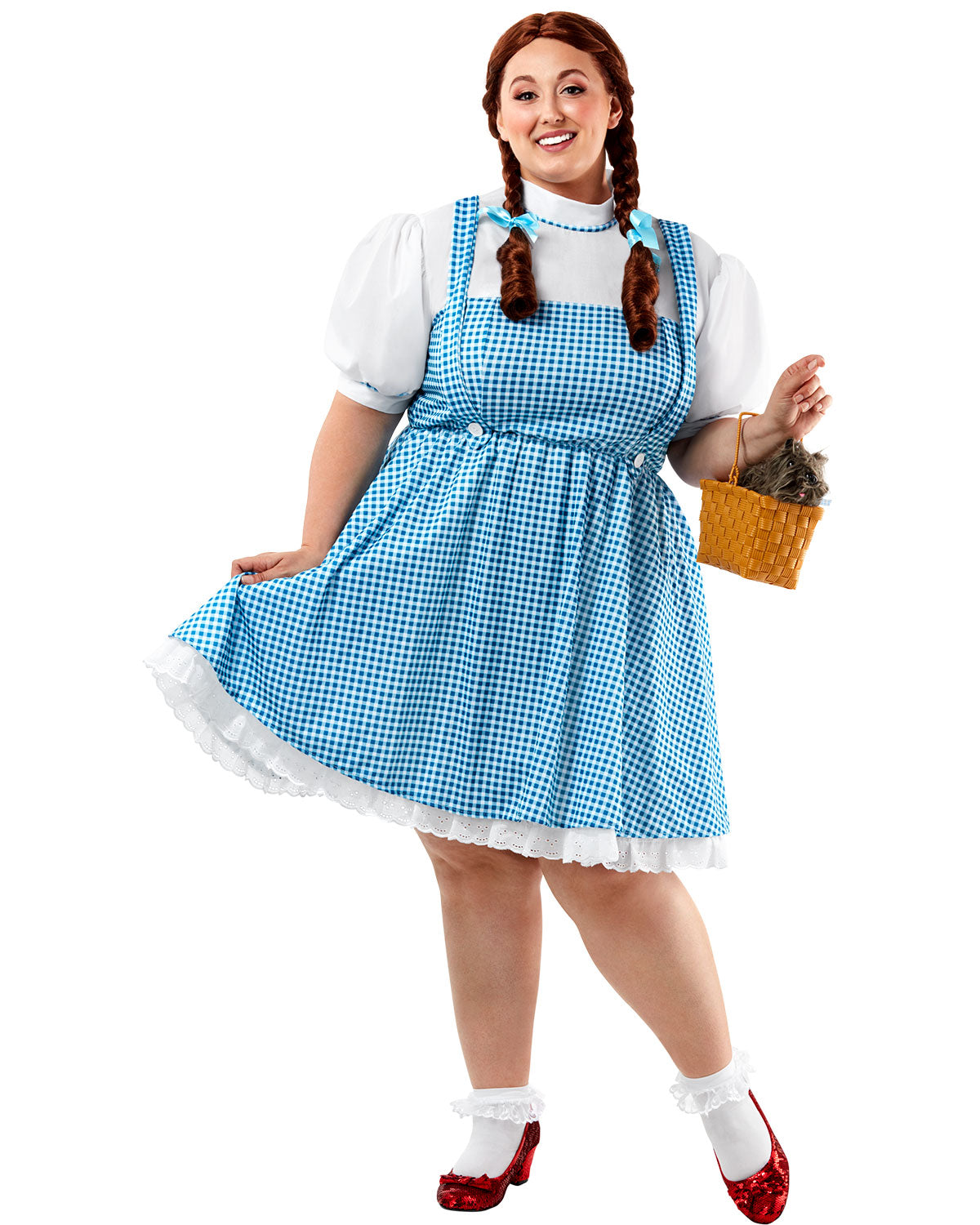 Womens Wizard of Oz Plus Size Dorothy Dress Costume