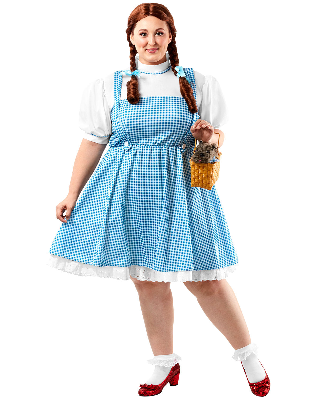 Womens Wizard of Oz Plus Size Dorothy Dress Costume