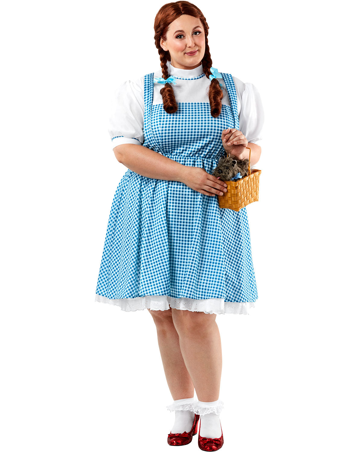 Womens Wizard of Oz Plus Size Dorothy Dress Costume