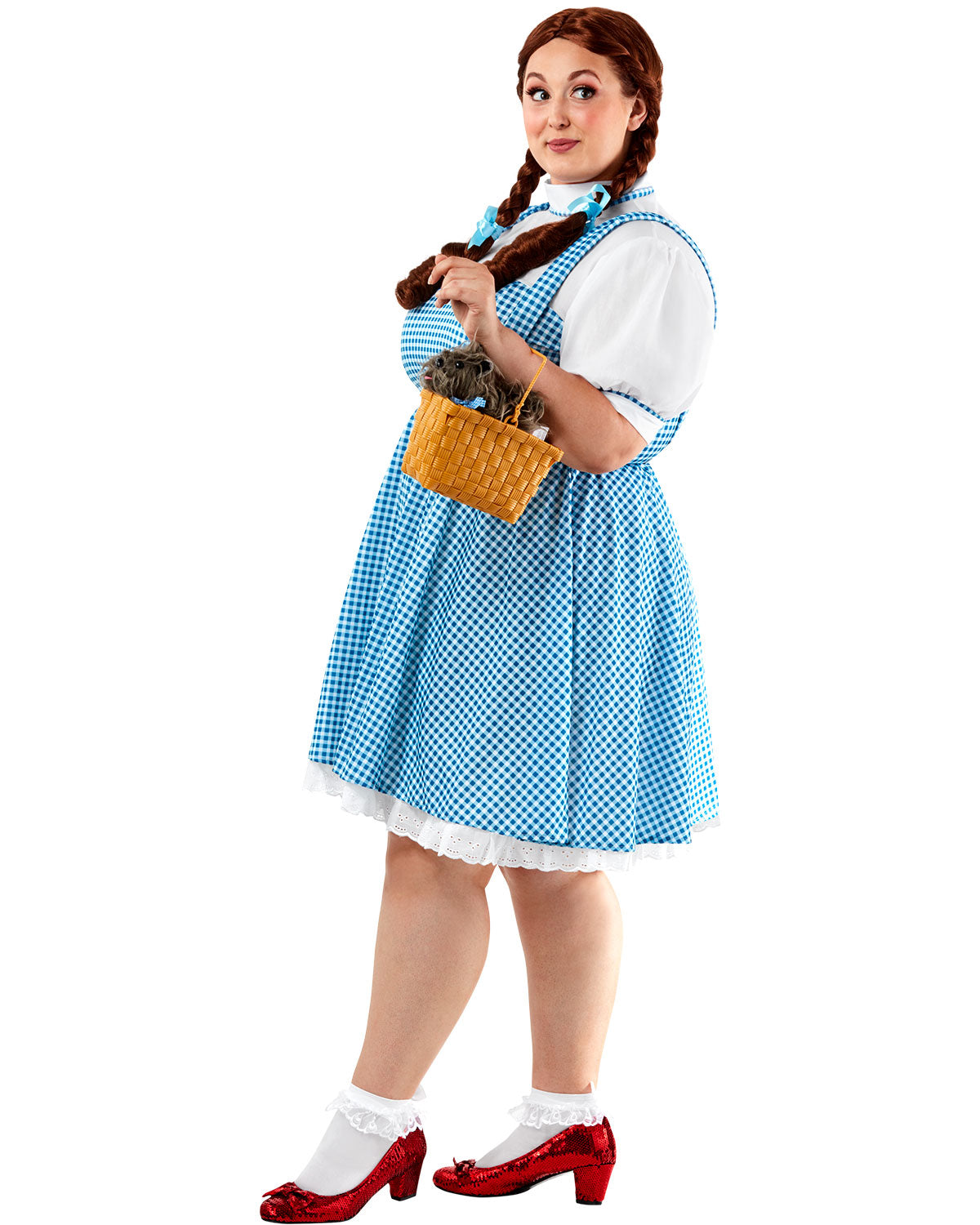 Womens Wizard of Oz Plus Size Dorothy Dress Costume