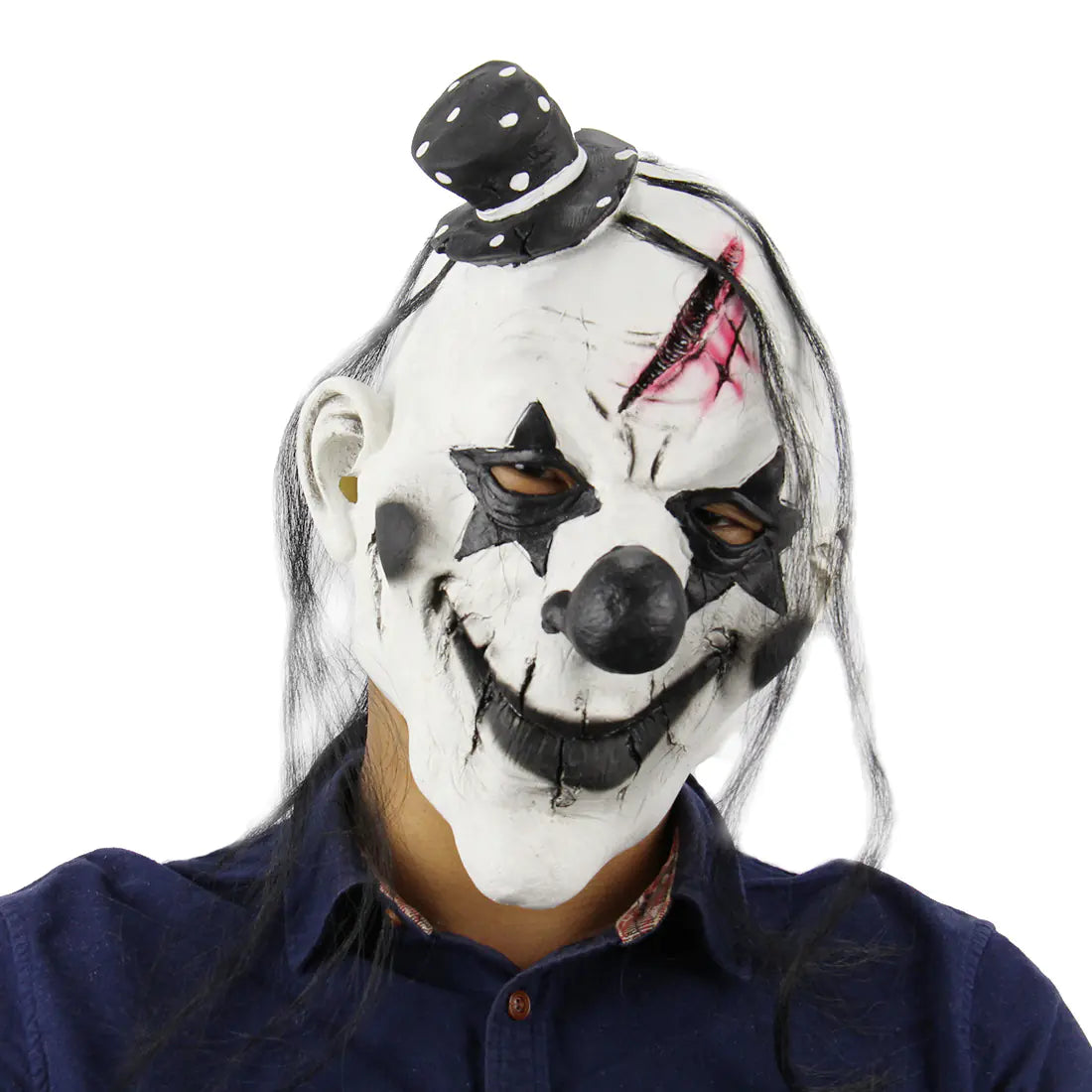 Spooky Latex Clown Masks for Halloween
